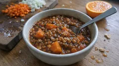 Φακές με γλυκοπατάτα και πλιγούρι: χυλωτές, χορταστικές και ελαφριές